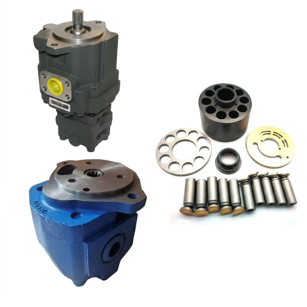 Pompe idrauliche, pompe a ingranaggi e kit riparazione