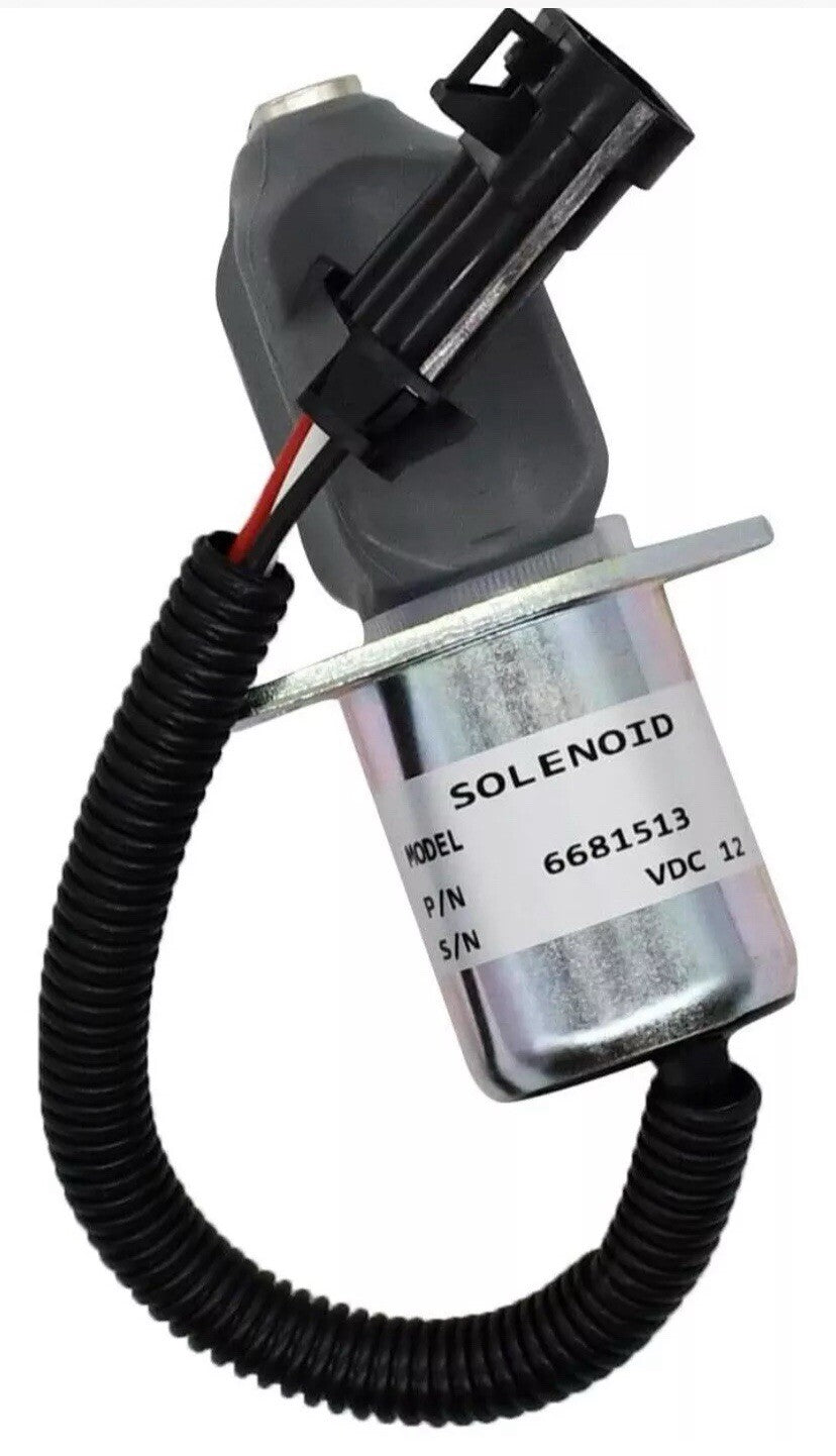 Solenoide arresto spegni motore Bobcat 6667993 - foto 6