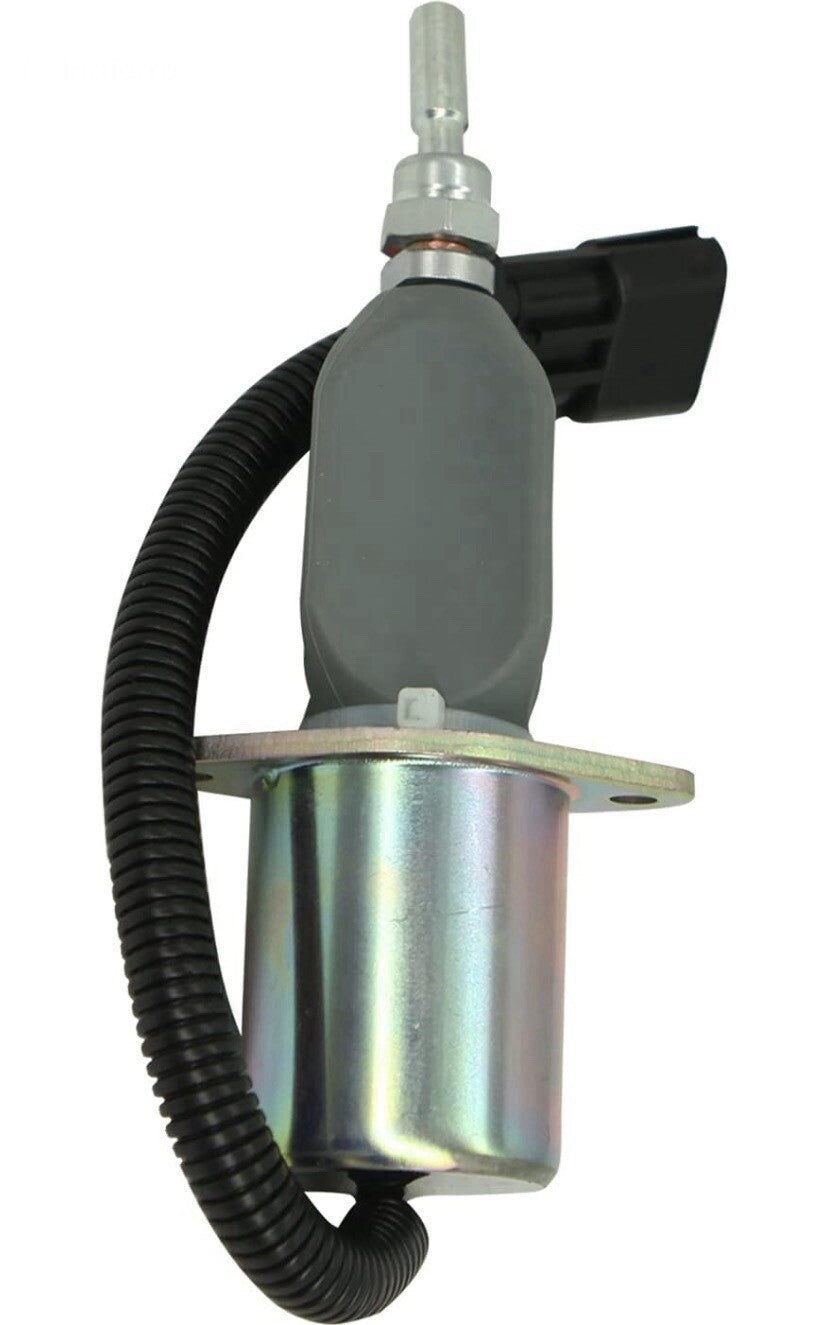 Solenoide arresto motore 24 V DC, codice 99453479, per Fiat-Hitachi, Fiat-Allis ed Hitachi EX.