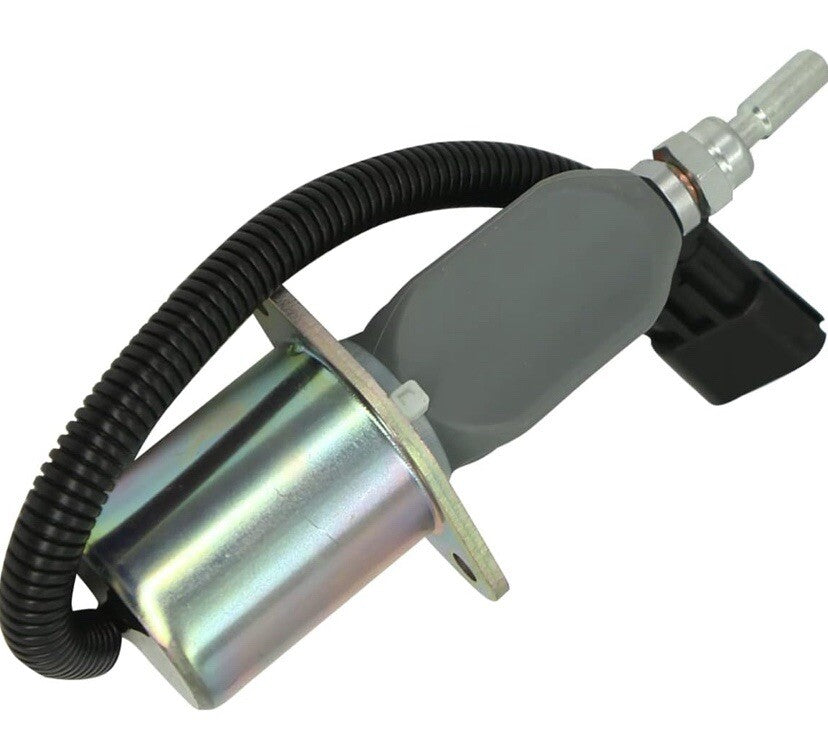 Solenoide arresto motore 24 V DC, codice 99453479, per Fiat-Hitachi, Fiat-Allis ed Hitachi EX.