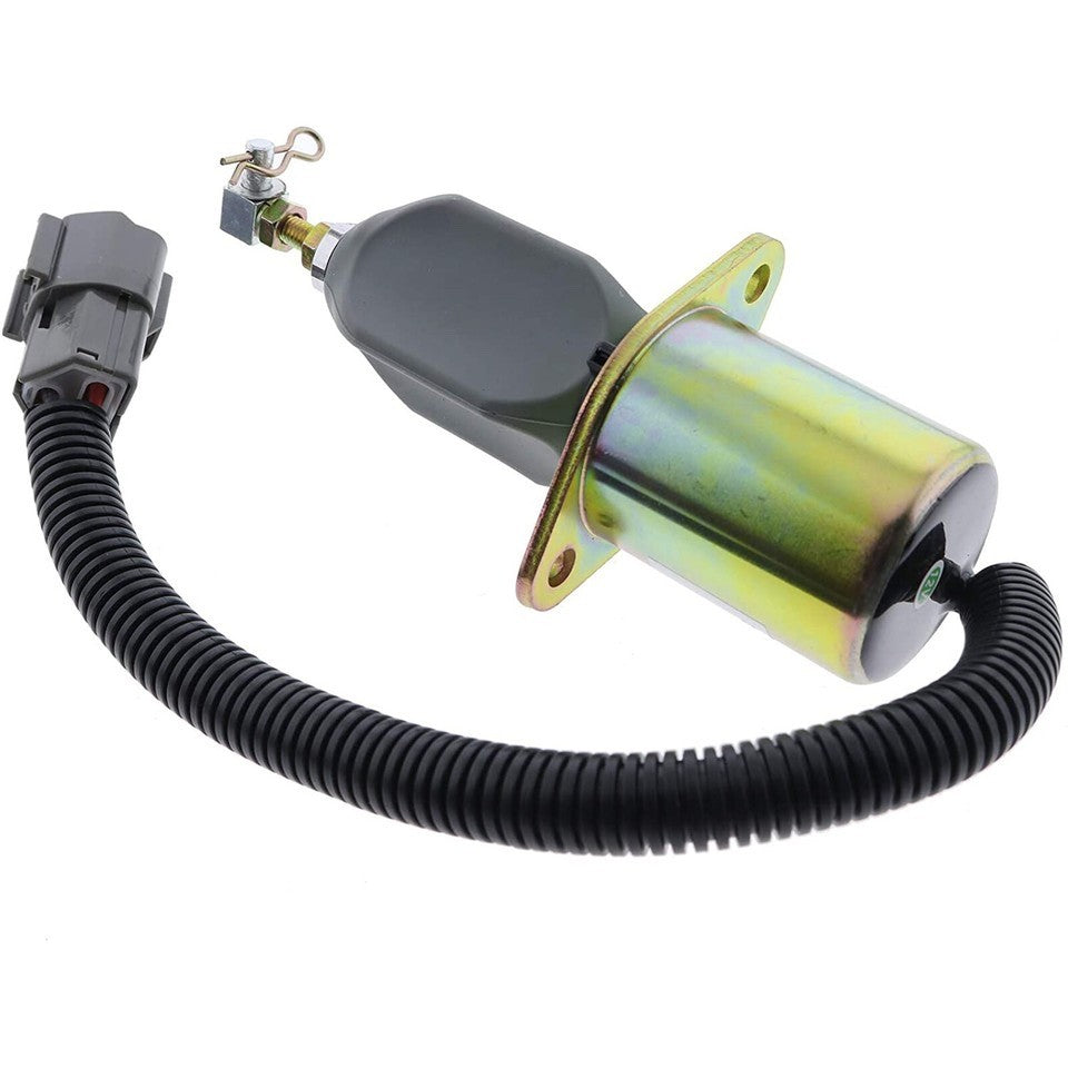 Solenoide arresto motore Komatsu Yanmar 129953-77803 129953-77800 YM129953-77811