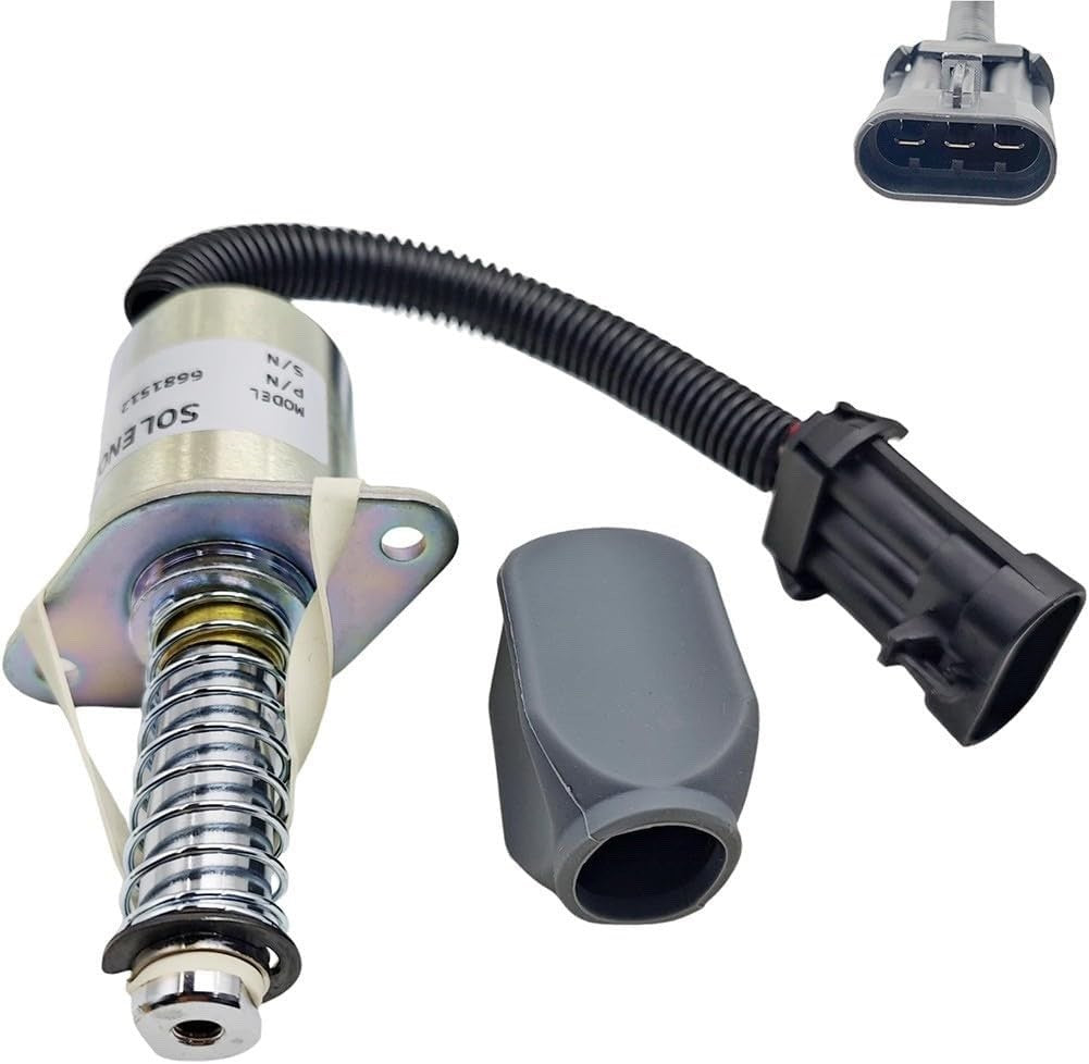 Solenoide arresto spegni motore Bobcat 6667993 - foto 2