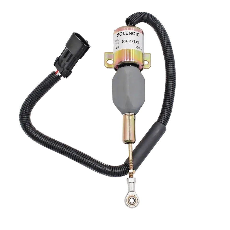 Solenoide arresto spegni motore New Holland Kobelco 504017345 6904990